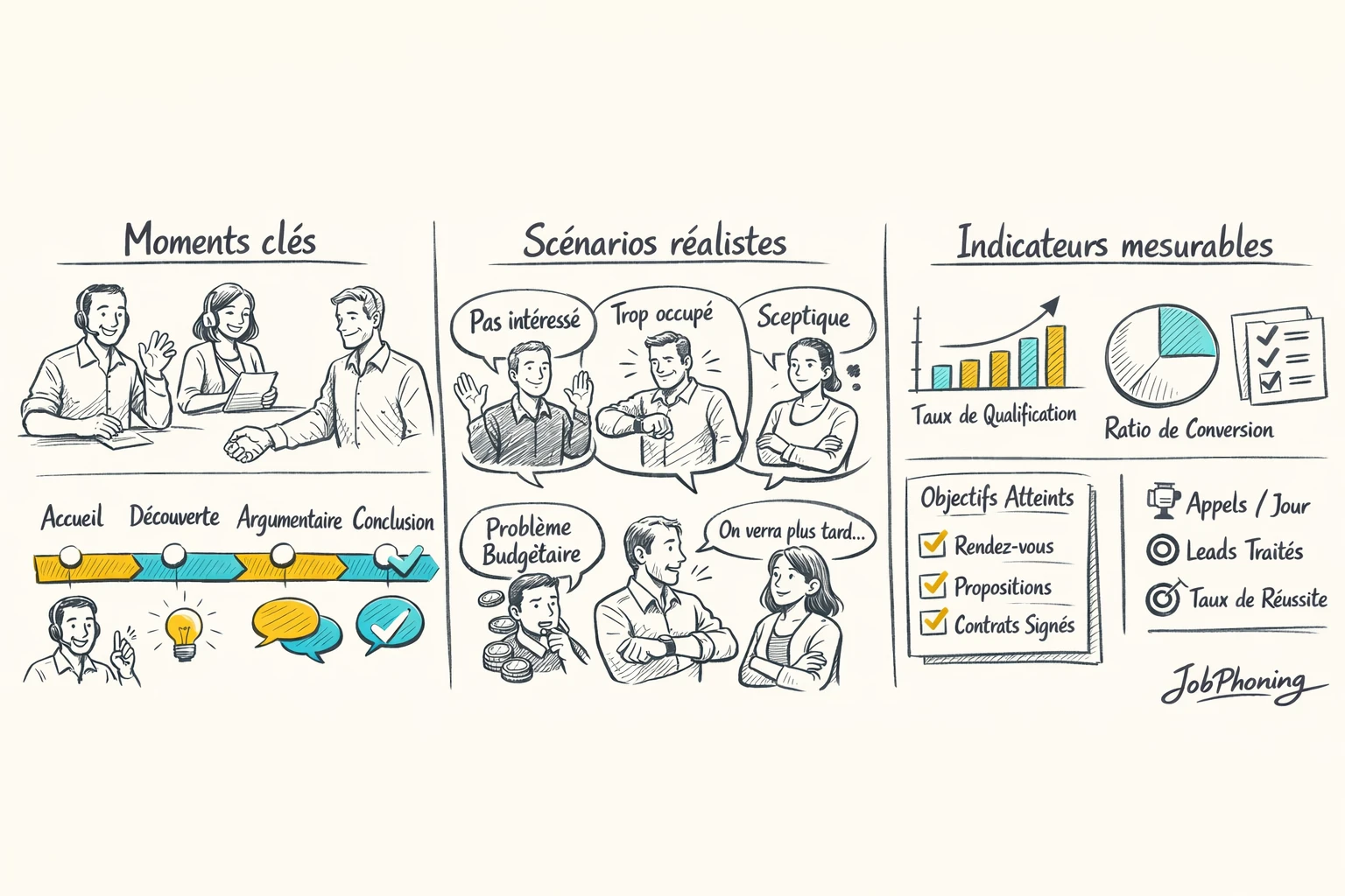 Infographie représentant l’intégration des jeux de rôle commerciaux via hub central, modules, cartes de scénarios