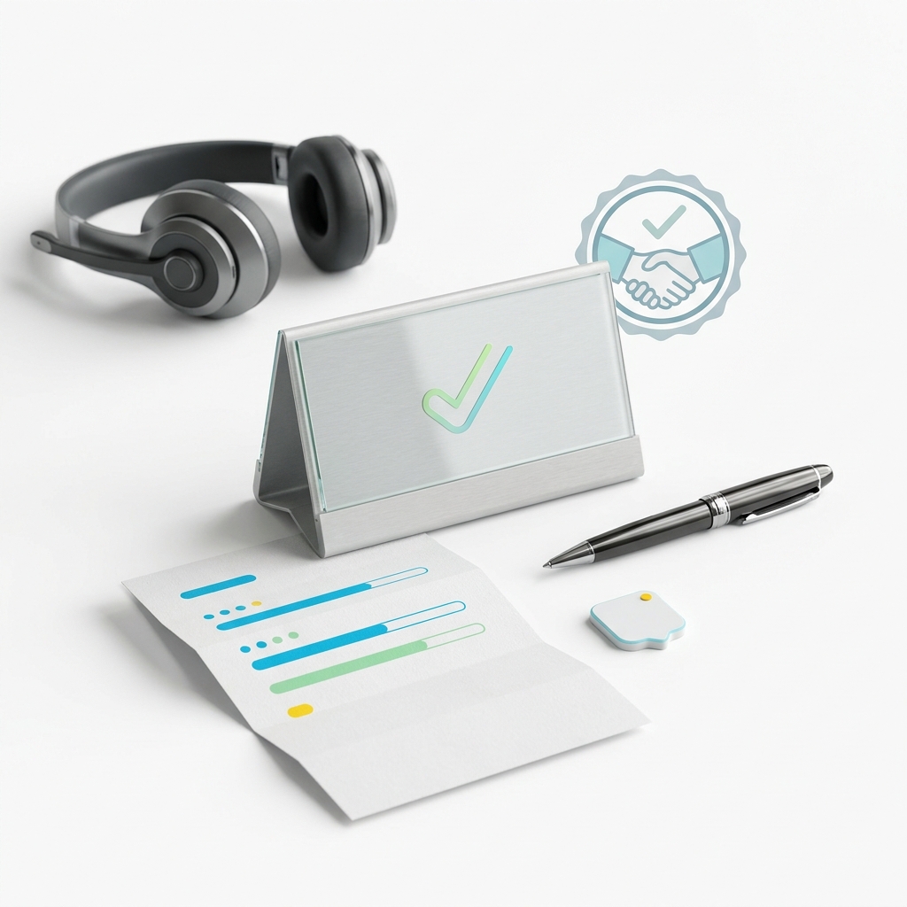 Calendrier rendez-vous valide, fiche suivi commercial et stylo accord confirme