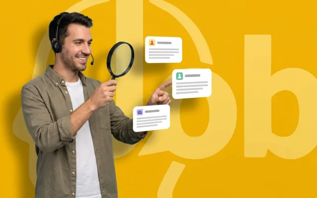 Écran affichant des missions de téléprospection à candidater sur la place de marché