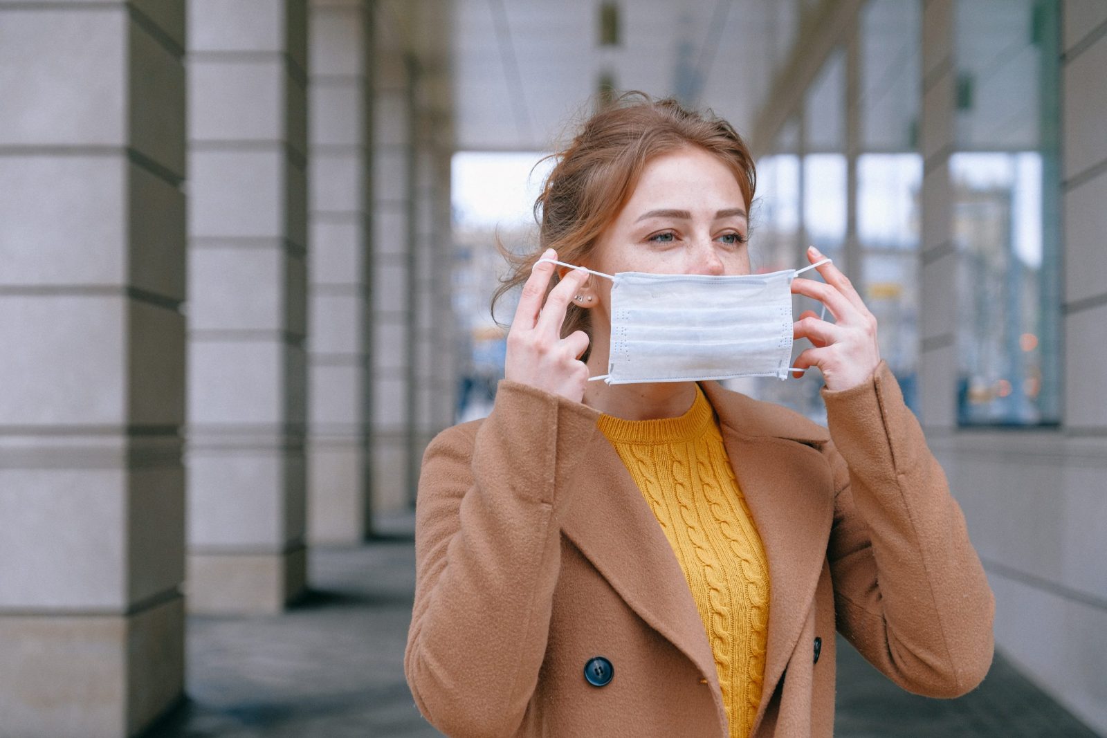 Woman Wearing Face Mask 3902732 Scaled