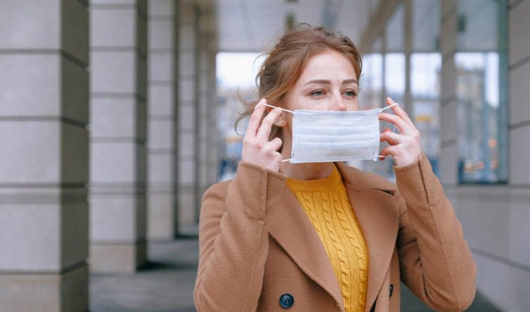 Woman Wearing Face Mask 3902732 Scaled